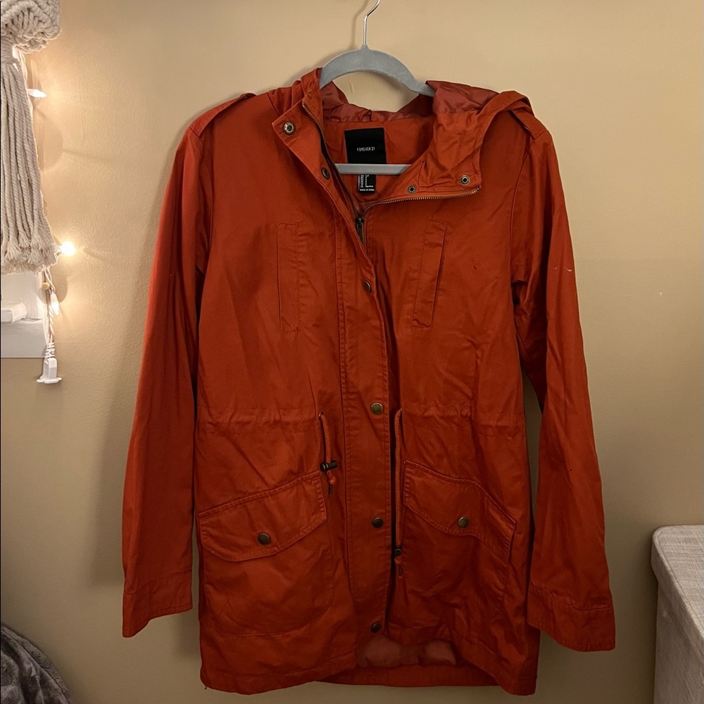 Forever 21 burnt orange jacket size S